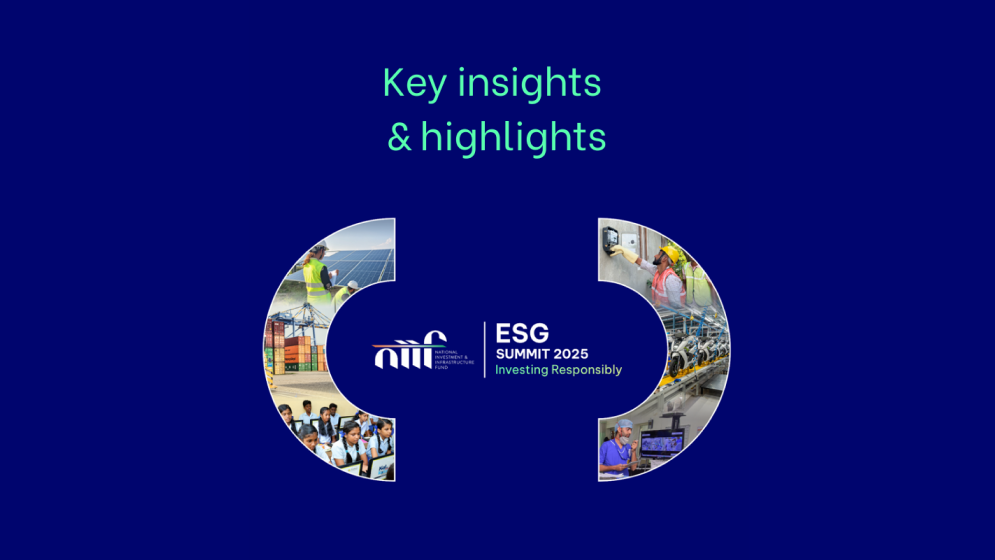 NIIF ESG Summit 2025 – Key Insights & Highlights